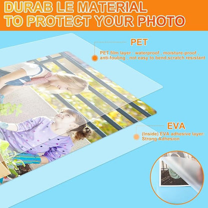 CAREGY 300 Pack Laminating Sheets, Hold 11 x 17 Inch Sheet, 3 Mil Clear Thermal Laminating Pouches 11.5 x 17.5 Inch Lamination Sheet Paper for Laminator, Round Corner
