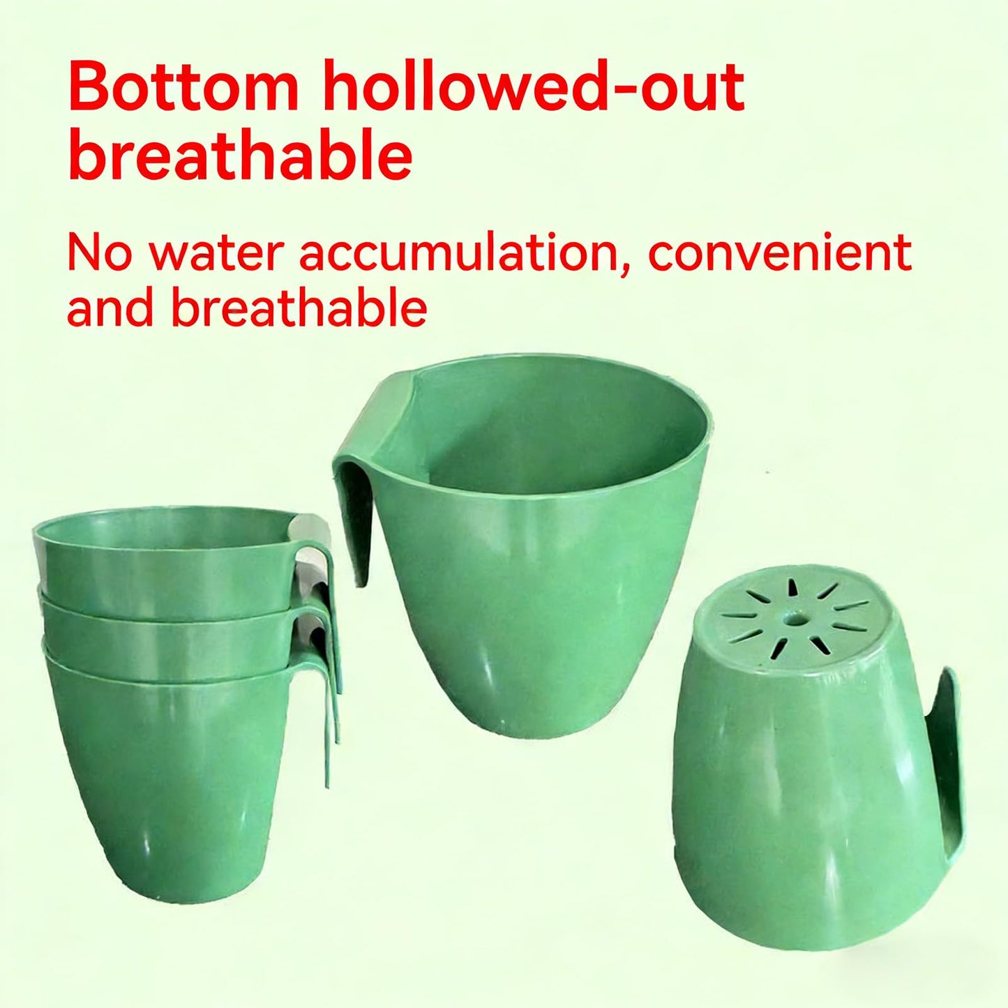 Strawberry Propagation Cups with Runner Forks Breathable Nursery Pots for Root Rot, Food Grade Greenhouse Seedling Cups for Balcony and Garden