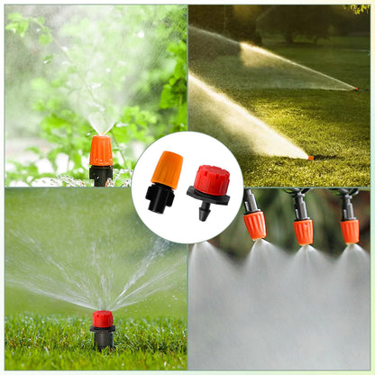 AEXHOT Garden Drip Irrigation System,Drip Irrigation Kit with 165FT/50M Drip Irrigation Hose DIY Saving Water Garden Watering System for Garden Greenhouse, Flower Bed, Patio,Lawn
