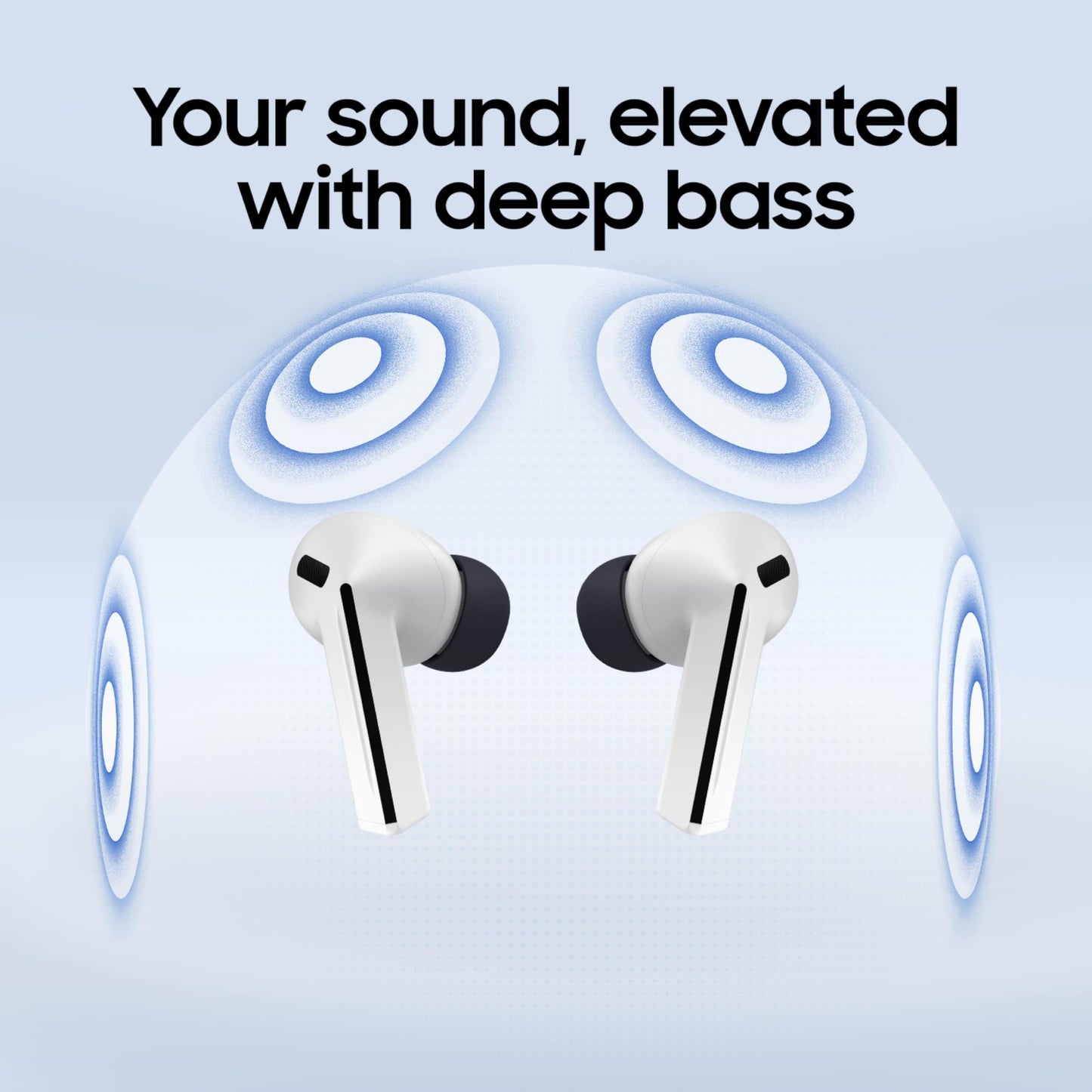 SAMSUNG Galaxy Buds 3 FE (2025) True Wireless Bluetooth Earbuds, Active Noise Cancellation, Powerful Sound, Clear Calls, Long Lasting Battery, Hands Free AI, Black [US Version, 2 Year Warranty]