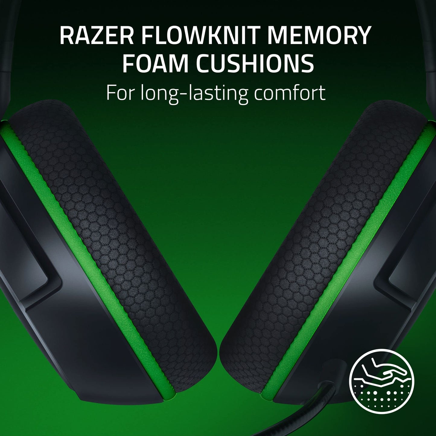 Razer Kaira HyperSpeed Wireless Gaming Headset for Xbox Series X|S, Xbox One, PC: TriForce 50mm Drivers - HyperClear Cardioid Mic - Low Latency Bluetooth - Up to 30 Hour Battery Life - Black