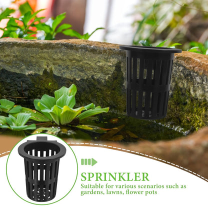 Totority Wall Mounted Hydroponic Sweet Potato Basket 2-Pack Small Hanging Plant Rack for Indoor Outdoor Fish Tank Planter Space Saving Vegetable Garden