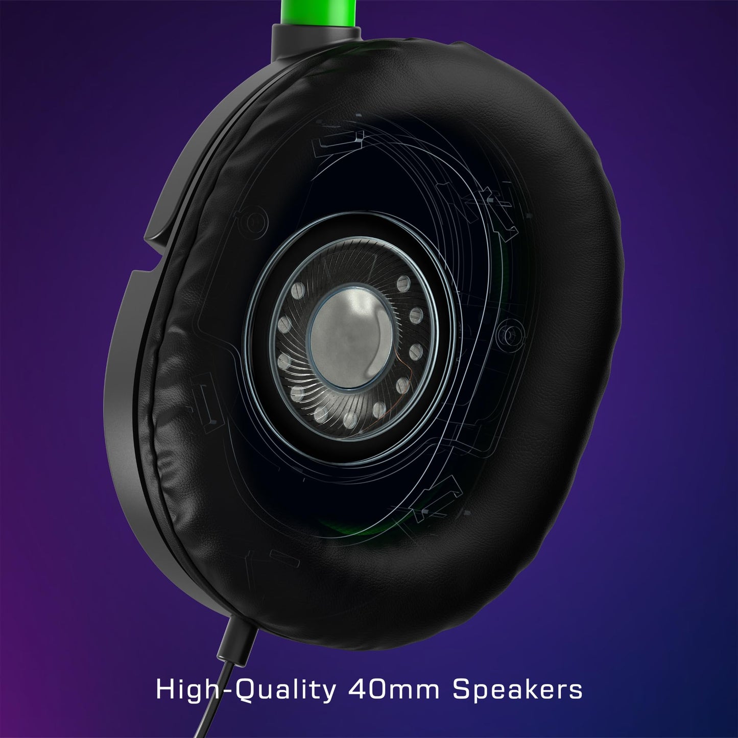 Turtle Beach Recon 50 Xbox Gaming Headset – Officially Licensed for Xbox Series X|S, Xbox One, and Windows PCs with 3.5mm – Also works with PS5, PS4, and Mobile Devices, Removable Mic, 40mm Speakers