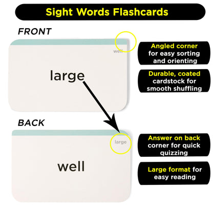 Award-Winning Learn to Read Flash Card Bundle – 1600+ Words: Sight Words, Phonics, Prefixes & Suffixes – 36 Games, 36 Tips, 2 Dice – Pre-K to 3rd Grade