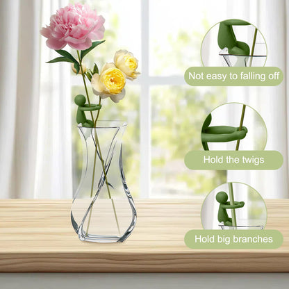 BlissfulSGDM Plant Propagation Buddy, 6pcs Plant Propagation Holder, Plant Cutting Holder Plant Support for Sprouts, Plant Propagation Friends for Indoor Gardens Or for Stems, Shoots and Cuttings