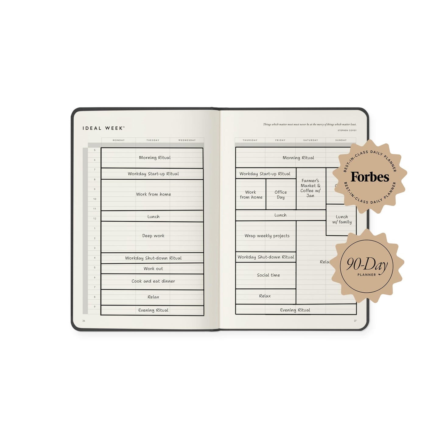 Full Focus Latte Linen Planner by Michael Hyatt - The #1 Daily Planner to Set Annual Goals, Increase Focus, Eliminate Overwhelm, and Achieve Your Biggest Goals - Hardcover