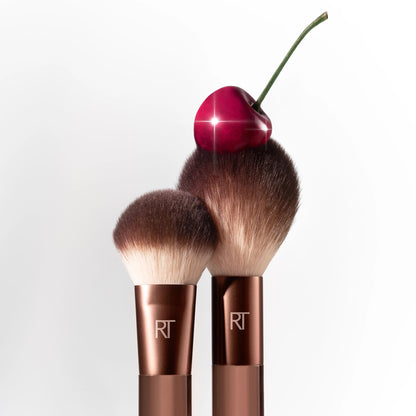 Real Techniques Cherry On Top Mini Marshmallow Puff Trio, Mini Makeup Puffs For Concealer & Foundation, Spot Correcting & Blending, Dry Use Beauty Sponge, Travel Size, Vegan & Cruelty-Free, 3 Count