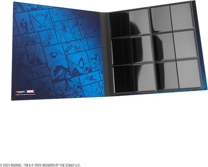Gamegenic Magic: The Gathering Marvel’s Spider-Man 24-POCKET ALBUM - Official Card Binder Featuring Spider-Man & Green Goblin, Holds 480 Sleeved Cards, Side-Loading Pages & Elastic Strap