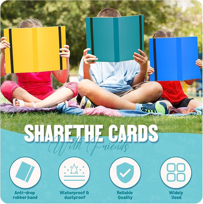 Card Binder 9-Pockets,Trading Card Binder,20 Pages, 360 Card Capacity Collection Binder, Card Folder for MTG, TCG, Game Cards & Sports Cards (Lake Blue)