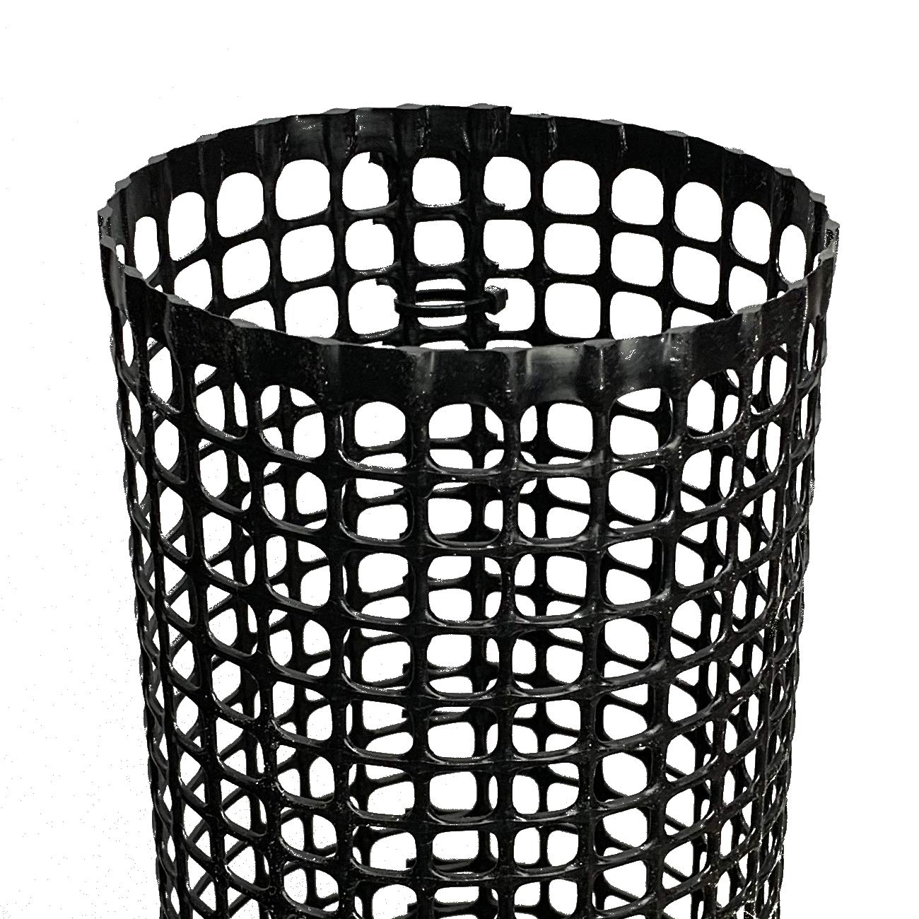 Voglund Nursery Mesh Tree Bark Protector 12 Inches Tall (25 Pack) Standard Weight with Zip Ties