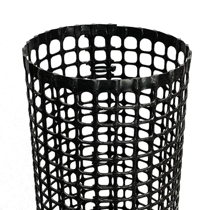Voglund Nursery Mesh Tree Bark Protector 12 Inches Tall (25 Pack) Standard Weight with Zip Ties