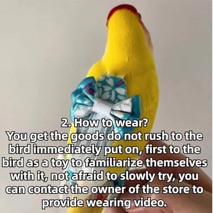 Bird Diaper Cockatiel Clothes Flight Suite, Reusable Parrot Nappy with Waterproof Inner Layer, Cute Pigeon Pants Urine Wet Suit Costume for Conure Macaw (Purple,2M)