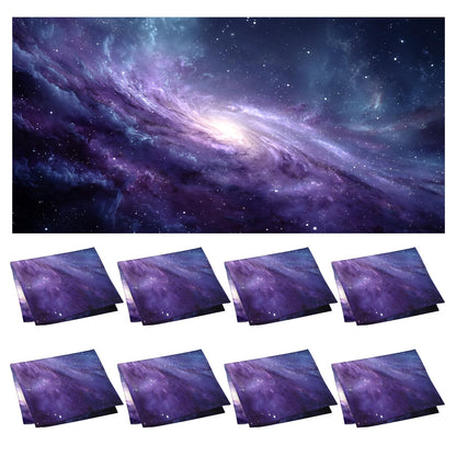 Starry Sky Magnetic Light Covers 8-Pack (2×4 ft) – Night Sky Ceiling Filters, Tool-Free Magnetic Mount, Flame-Resistant & Heat-Safe, Soften Glare & Protect Eyes, Classroom/Office/Home