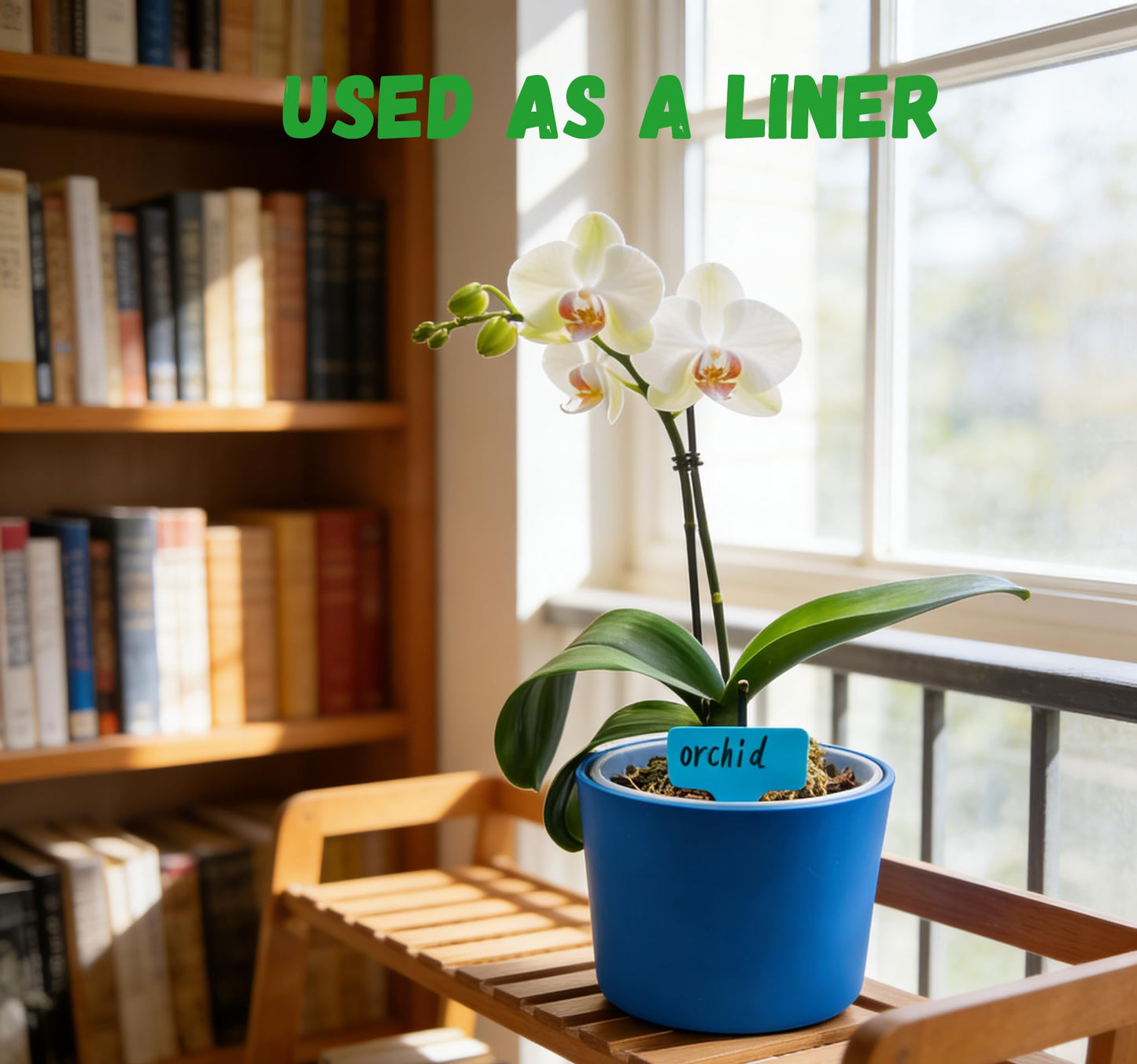 Slotted Clear Nursery pots - 3 Each of 3.9“,4.7“,5.5“,6.3" for Indoor & Outdoor Plants,Sturdy Plastic Planters, Nursery Pots with Drainage Holes for Repotting with 12 Plant Labels and 1 Marker
