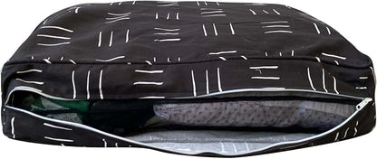 Molly Mutt Small Dog Bed Cover - Dreams - Measures 22"X27"X5"- 100% Cotton - Durable - Breathable - Sustainable - Machine Washable Dog Bed Cover