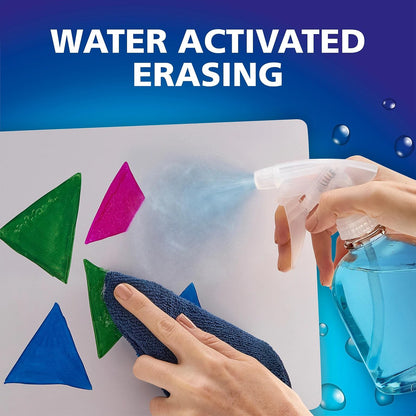 EXPO Vis-à-Vis Wet Erase Marker Set, 8 Colours, Fine Tip, 1 Count (Pack of 1)
