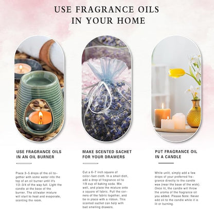 PHATOIL 3.38FL.OZ Cranberry Fragrance Oils for Aromatherapy, Essential Oils for Diffusers for Home, Perfect for Diffuser, Yoga, Skin Care, DIY Candle and Soap Making - 100ml