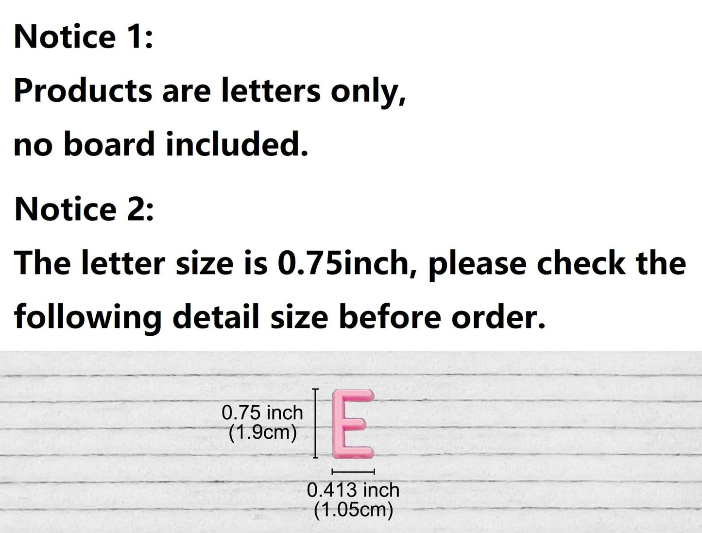 G GAMIT Felt Letter Board Letters Sets - Pre-cut 340pcs 3/4 Inch(0.75") Pink Letters with Canvas Bag(No Board Included)