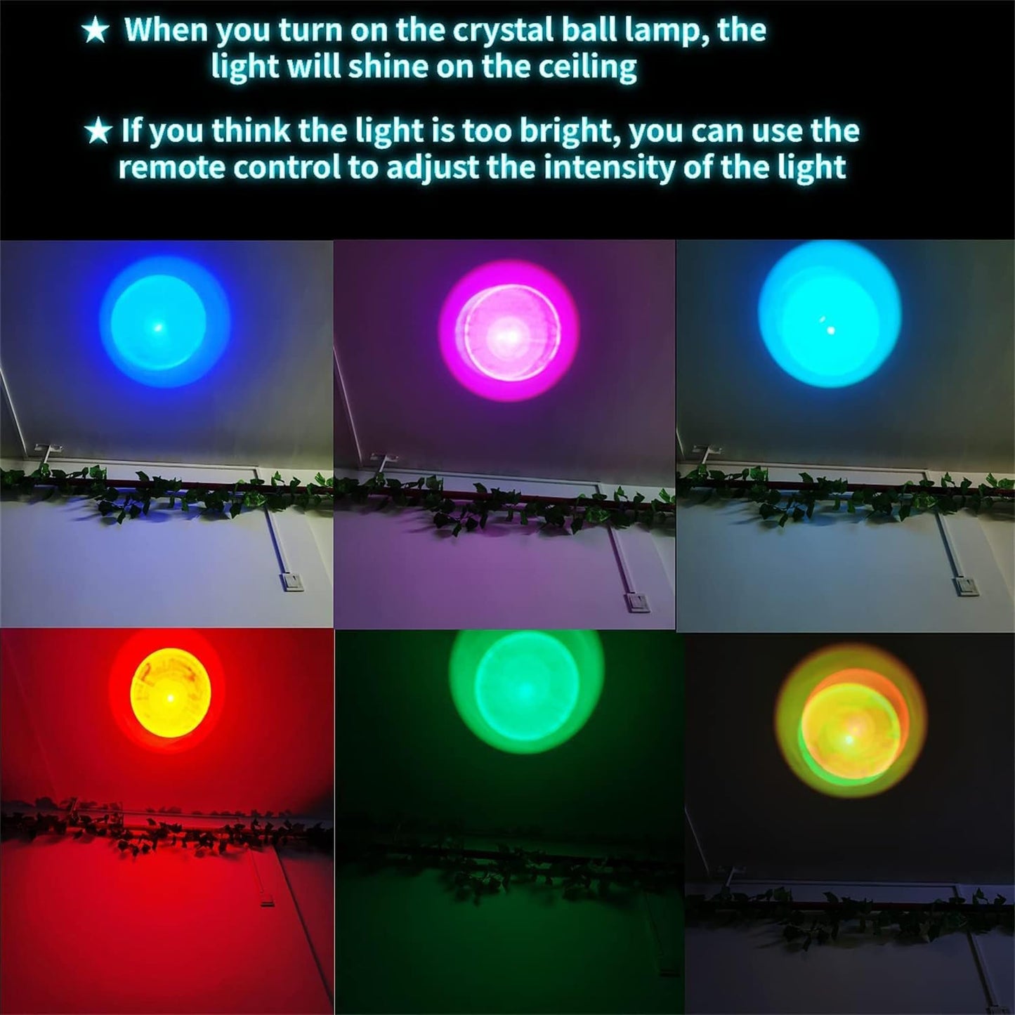 AOFEGRLT 3D Moon Crystal Ball with LED Stand, Remote Control, 16 Colors Change, Moon Figurine Glass Sphere Lamp Night Light Gifts for Women Kids(80mm)