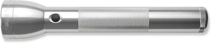 Maglite ML300L LED 3-Cell D Flashlight, Adjustable Focus, Long Battery Life, Water-Resistant, Tactical and Emergency Use – Silver