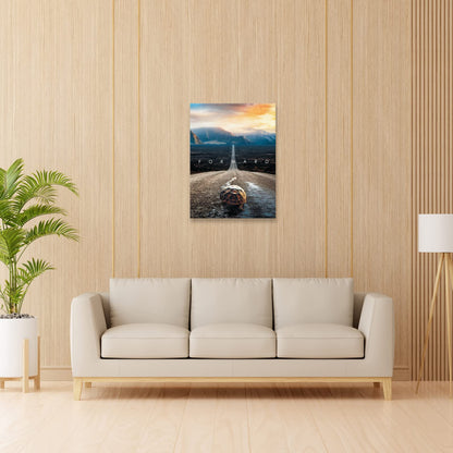 Motivational Canvas Wall Art Entrepreneur Forward Poster Print Decorations Decor for Office Living Room and Bedroom (12" W x 18" H)