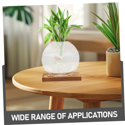 BESTonZON 1piece Modern Plant Decor Hydroponic Vase Glass Terrarium Jar Terrarium Container Creative Propagation Vase Plant Window
