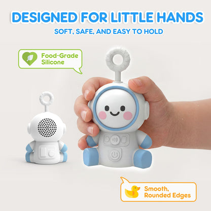Interactive Learning Posters with Talking Astronaut Pen Tap to Learn ABCs Numbers Colors and Words Screen Free Educational Toy for Toddlers Ages 3 to 5