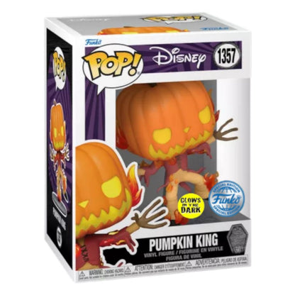 Funko Pop! Disney: The Nightmare Before Christmas - Pumpkin King 1357 Special Edition Glow in the Dark
