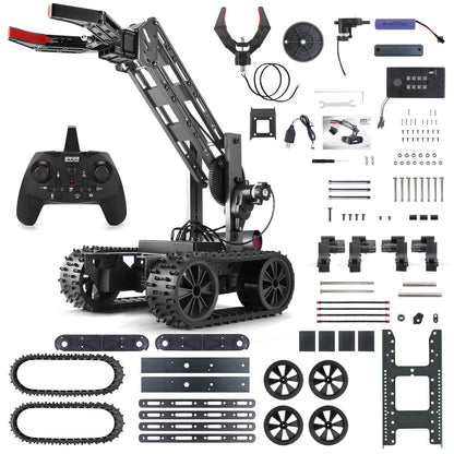 Robotic Arm Kit, Science Projects for Kids Ages 8-12, Cool Electronic Robot Kit for Boys & Girls to Learn Programming/Techology, Educational Toy Building Kits for Beginners, Xmas Birthday Gift.
