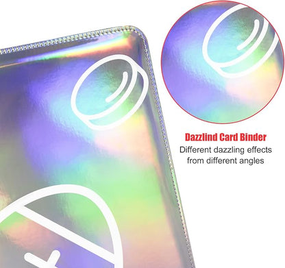 900 Pockets Sports Card Binder, Portable Waterproof Storage Bag with Removable Sleeves for Baseball Football Basketball Hockey Cards 2025 2026 Collectors