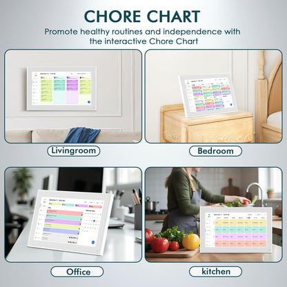 15.6 Inch Digital Wall Calendar Touch Screen Smart Electronic Calendar