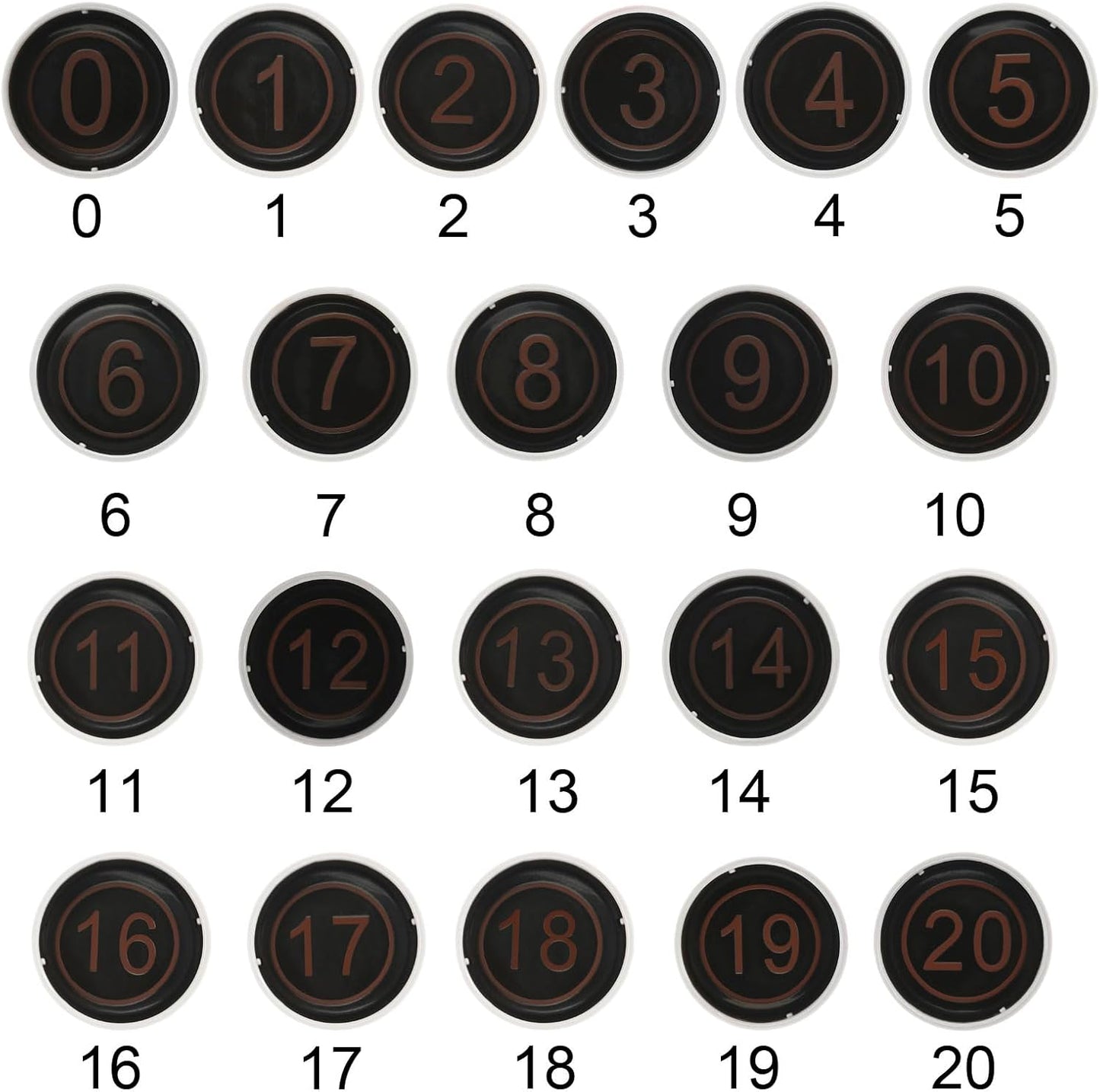 PATIKIL Number Stamps Self Inking, Numeral 9 Number Stamp Teacher Stamp Initial Stamp Ink Stamp for Class Notebook Scrapbooking DIY Craft Style 2, Red Ink
