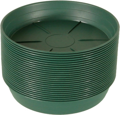 Hydrofarm HGS6P Green Premium, 6", Pack of 25 Saucer, 6"