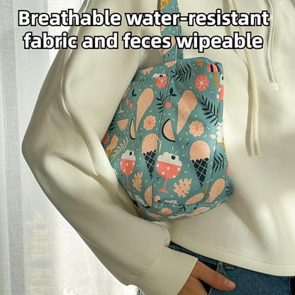 Warm Bird Carrier Bag for Winter Shoulder/Hand Bag Outdoor Portable Travel Carrier with Air Holes for Parakeets Lovebirds Conures Quarkes Caique (Yellow,Small)
