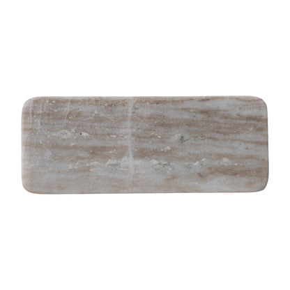 Creative Co-Op Marble Cheese Serving Board, Buff Color