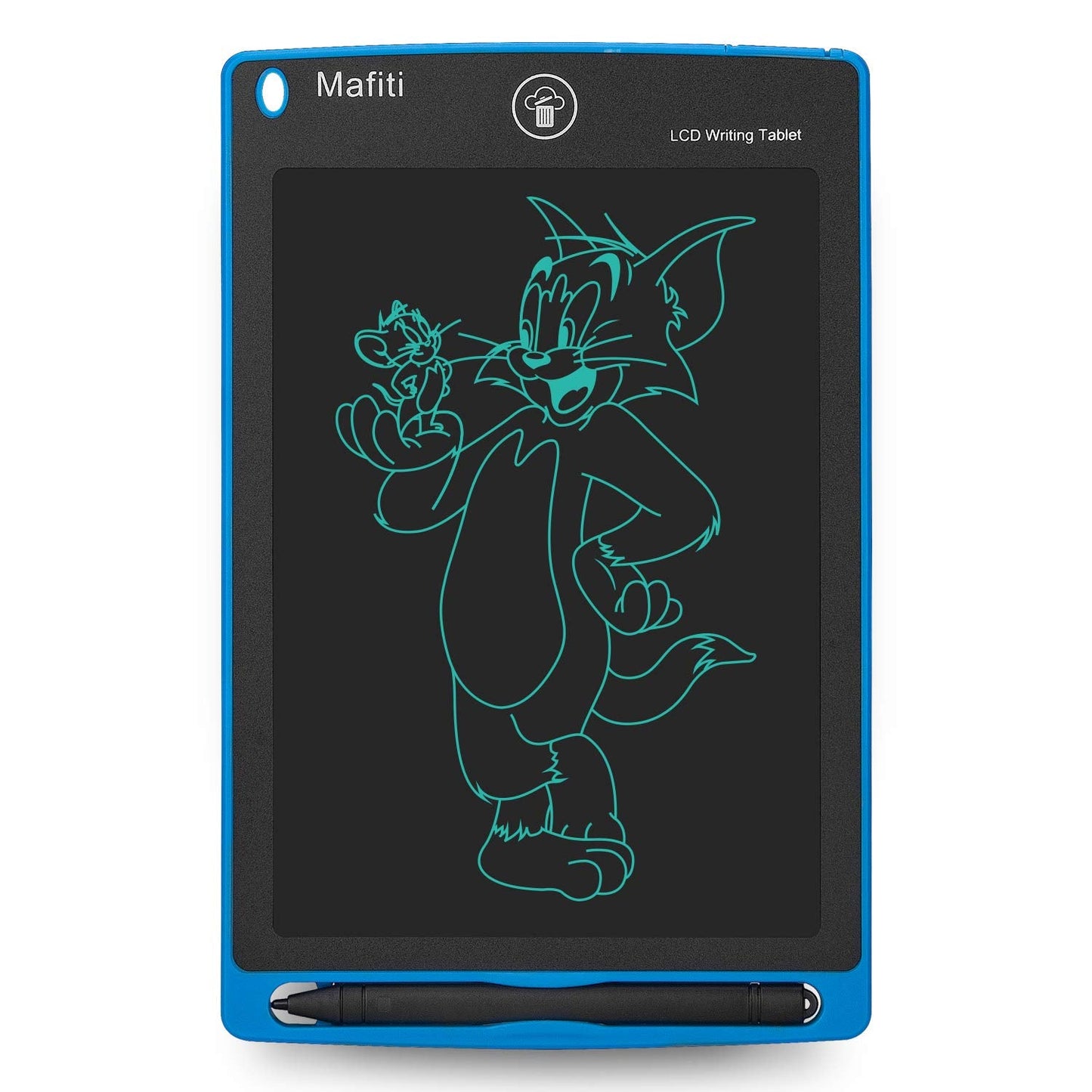 mafiti 10 Pack LCD Writing Tablet 8.5 Inch Electronic Drawing Pads for Kids Portable Ewriter Doodle Board Blue