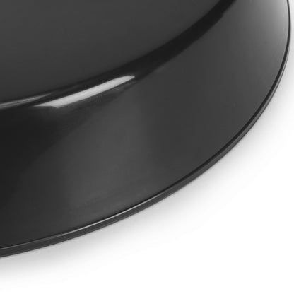 Austin Planter 18 Inch (16.3 Inch Base) Case of 2 Plant Saucer - Black Polypropylene,Heavy Duty Indoor/Outdoor Tray and Drip Pan,Collects Flower Pot Excess Water Made in USA