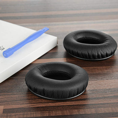 Geekria QuickFit Replacement Ear Pads for Beats Solo HD Headphones, Ear Cushions, (Not Compatible with Other Headphone Models), Repair Parts with Video Guide (Black)