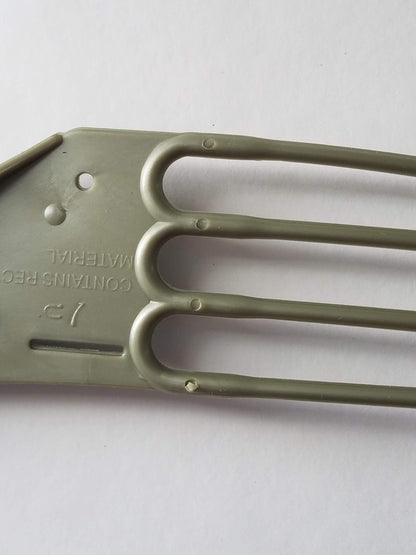 Replacement 4 Strand Plastic Hangers for 12" Hanging Baskets - Set of 5 (Olive Green)