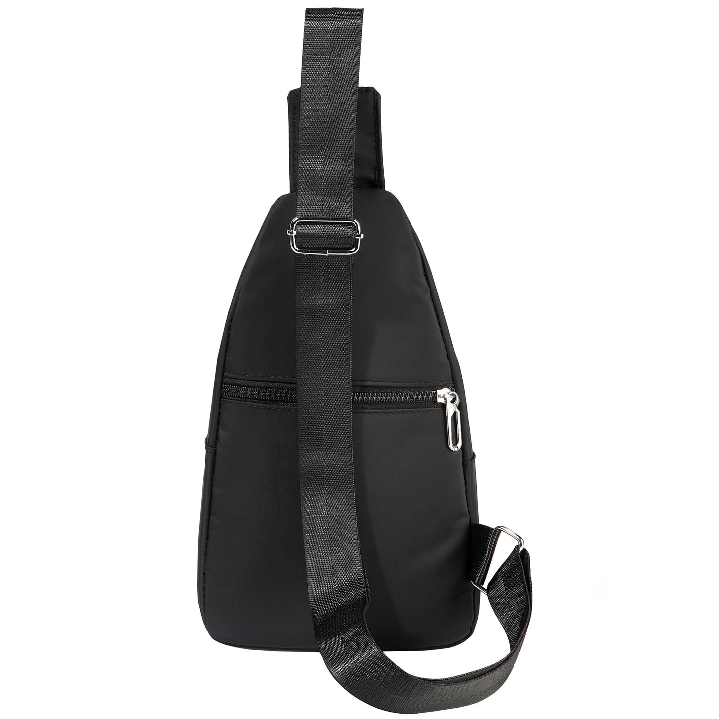 Cross Body Bag Sling Backpack Fanny Pack Small Crossbody Bags for Women Trendy - Black