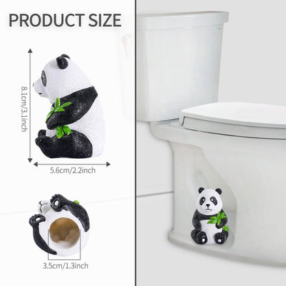 Toilet Bolt Caps,2PCS Toilet Bolt Covers Decorative，Resin cute funny Toilet Screw Cover Caps,Toilet Caps for Bottom of Toilet Easy Installation Toilet Replacement Parts (C)