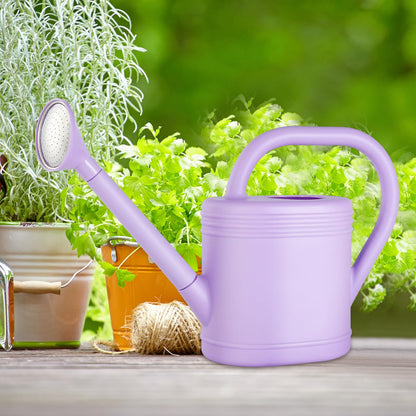 1 Gallon Watering Can for Indoor Plants, Garden Watering Cans for Outdoor Plant House Flower, Modern Plant Watering Can Large Long Spout with Sprinkler Head