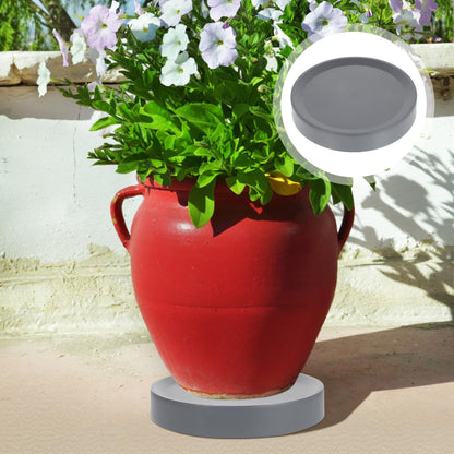 SEWOART Heavy Duty Plant Dolly with Wheels Rolling Plant Stand for Easy Moving Sturdy Plastic Planter Tray for Pots Quiet -directional Design for Indoor and Outdoor Use