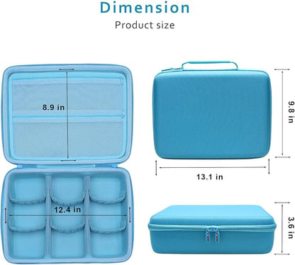 XANAD Card Game Case Fits 3000+ Cards, Fits for Baseball Sports playing card/UNO/playing card Against Humanity Card Game and All Other Card Games Expansions (Sky Blue)