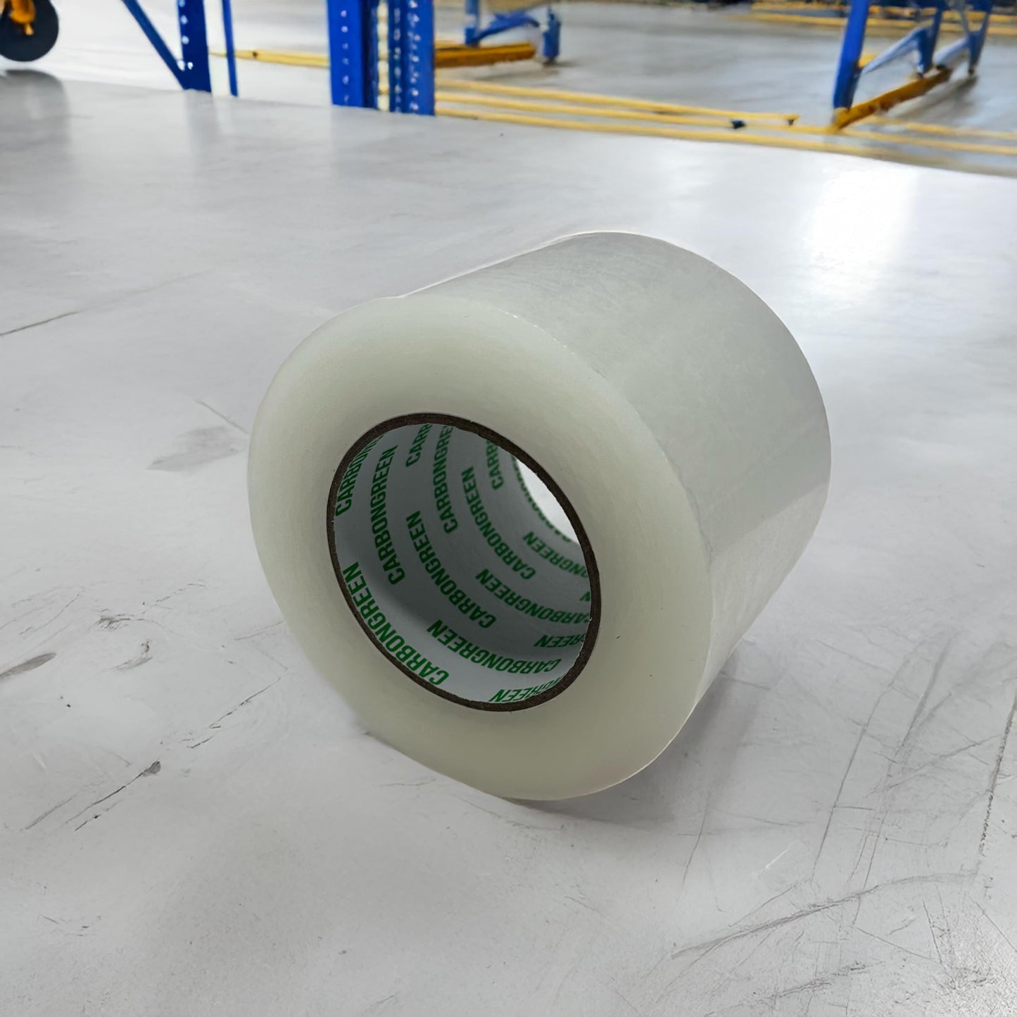 CARBONgreen 2 Pack Heavy Duty Packing Tape, Clear, 4 Inch Wide, 2.7MM Thick Shipping Tape, 145 Yards (435FT) Roll Length Mega Roll