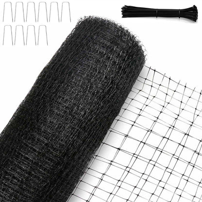 KLEWEE Bird Netting, 13 x 33 FT Heavy Duty Garden Netting Fine Mesh for Protect Fruit Trees, Plants and Vegetables from Birds, Deer, Squirrels and Other Animals