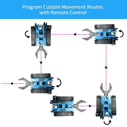 Robotic Arm Kit, Robot Kit for Kids Age 8+,STEM Building Toys 4-DOF Electronic Programming DIY Robots for Boys and Girls, Educational Science Projects,Cool Xmas Birthday Gifts for Kids.