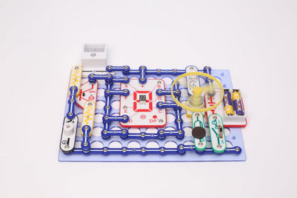 School & Family STEM Educational Toy Gift for Boys & Girls, Over 999 Projects, Physics Science Experiment Circuit Kit for Kids Ages 8+, Electronics Exploration Kit (Mixed Color, 999)