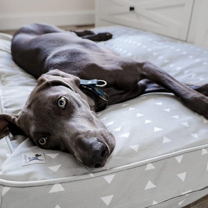 Molly Mutt Small Dog Bed Cover - Be Still - Measures 22"X27"X5"- 100% Cotton - Durable - Breathable - Sustainable - Machine Washable Dog Bed Cover