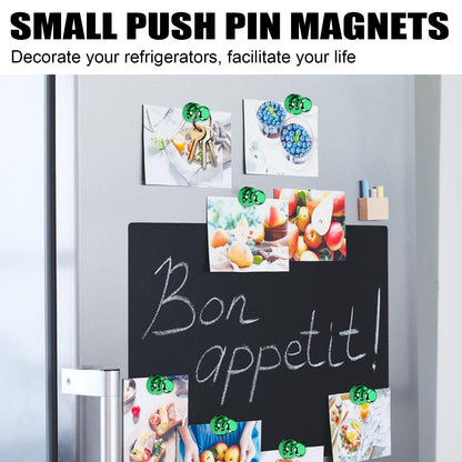 LOVIMAG Fridge Magnets 20Pcs Refrigerator Whiteboard Small Strong Magnet Classroom Kitchen Accessories Decorative Locker Set Decor Must Haves Office Calendar Refrigerador Magnetic Cute Crafts Green